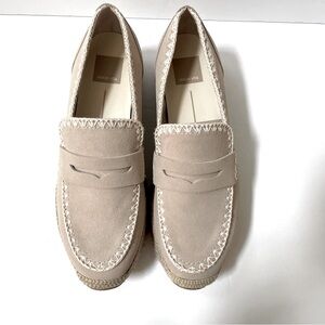 Dolce Vita Tan Suede Sneakers Size 7.5